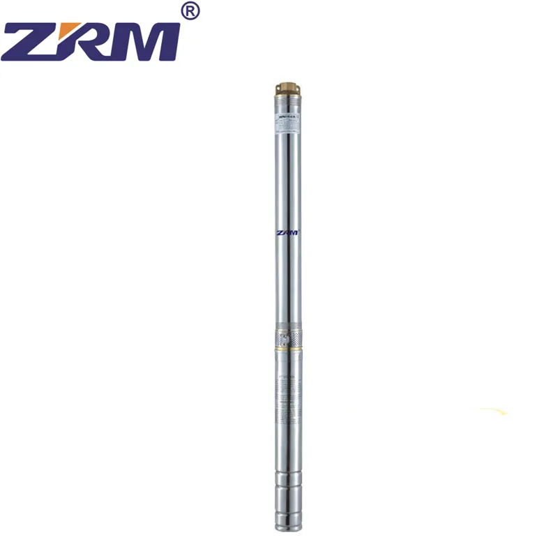 2.5 Inch 1Hp 0.75Kw Multistage electric ac submersible borehole Deep Well Water pump prices