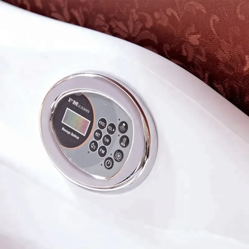 Good Price Modern Fashionable Durable Outdoor White Acrylic Whirlpool Massage Bathtub