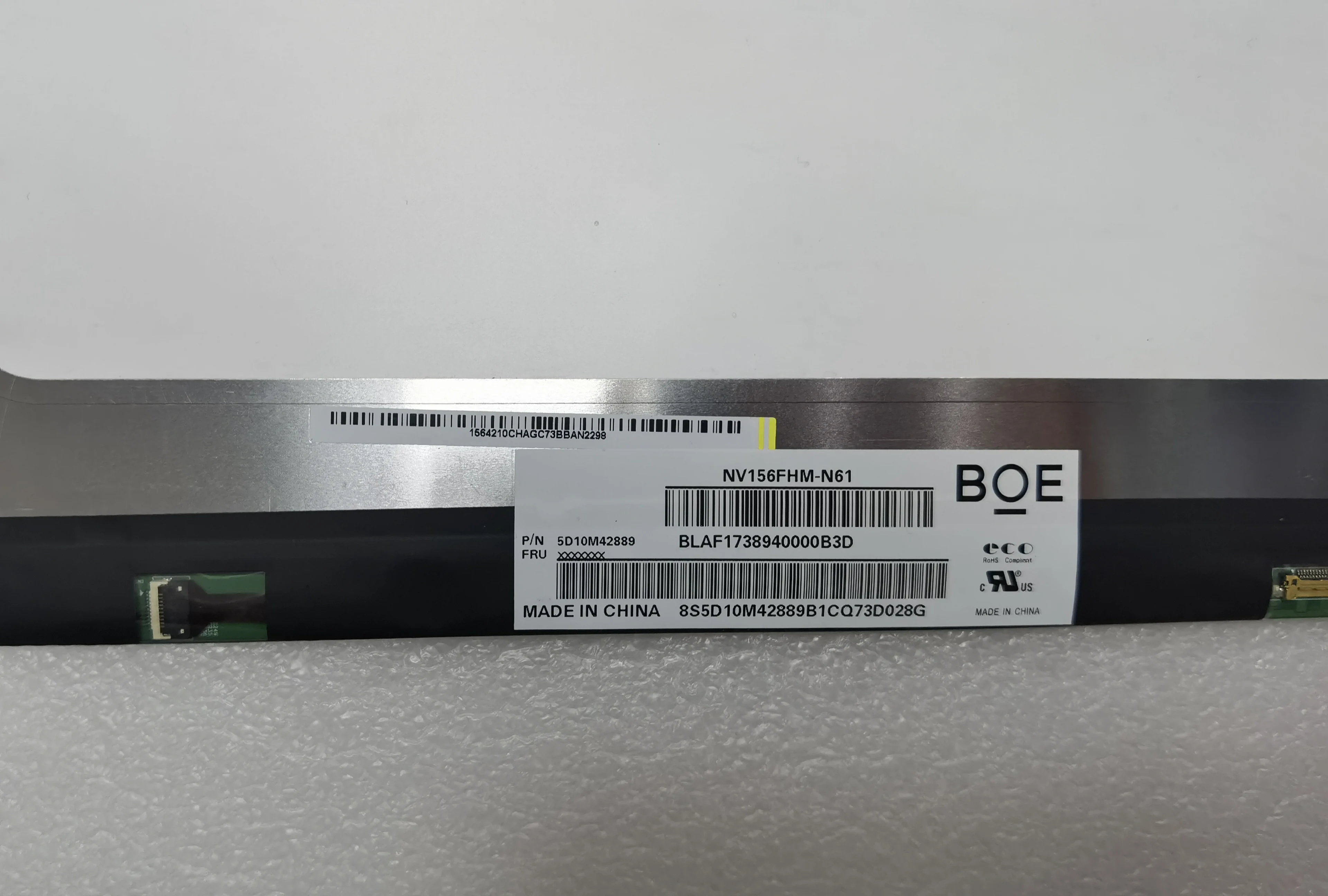 Slim 15.6 laptop screen led fhd edp 40pin ips for laptop parts NV156FHM-N61