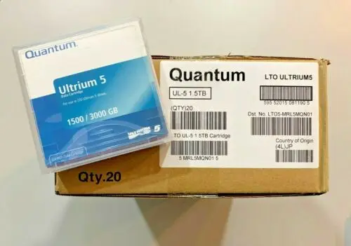 Quantum LTO5 данные ленты/картридж (MR-L5MQN-01) 1 5 ТБ-3 ТБ