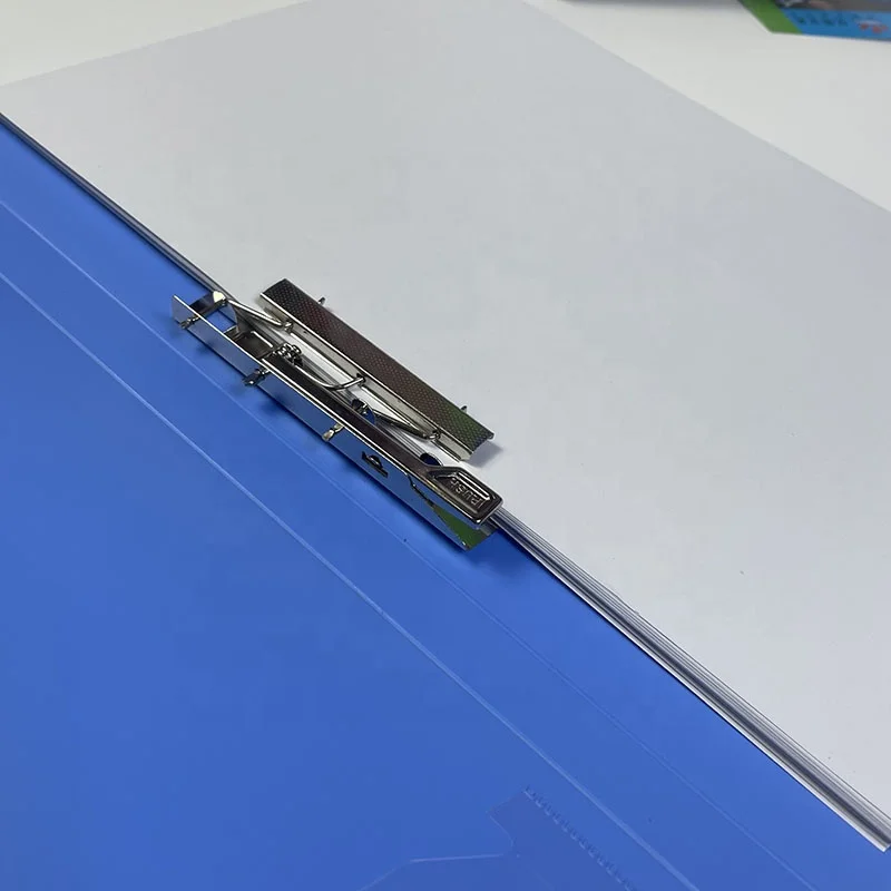 Wholesale PP Office Stationery Cover Clip Folder Paper File Folder A4 Size Lever Arch File