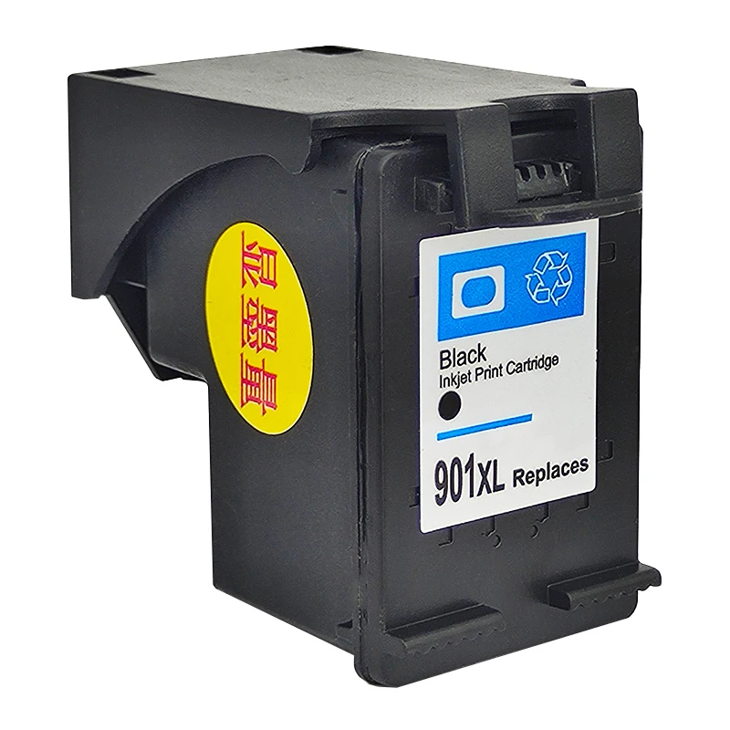 Compatible HP 901XL 901 XL ink cartridge for CC653AA CC656A CC654AE OfficejetJ 4580 J4660 J4680