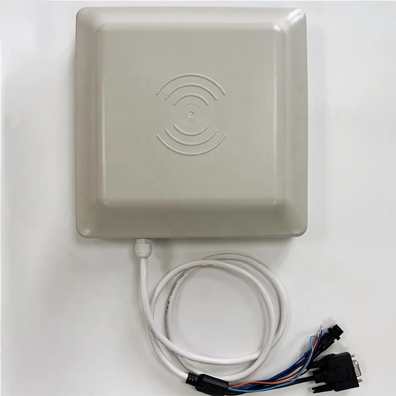 3 to 5meter ABS Integrated RFID Reader long range 902-928Mhz, ISO 18000-6C RFID Card Reader/Writer for access control