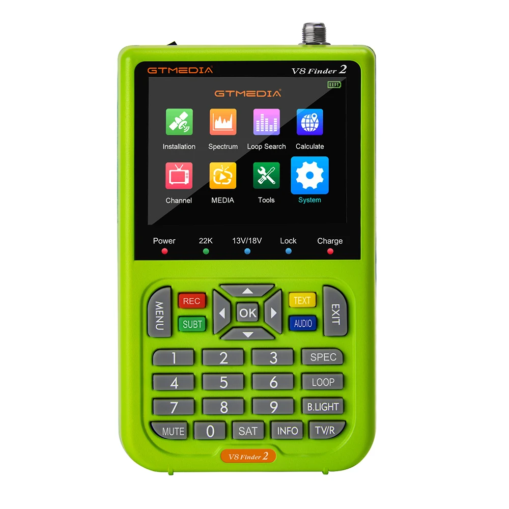 GTMedia v8finder 2 оригинальный фабричного производства для dvb-s2/s2x Цифровой спутниковый finder