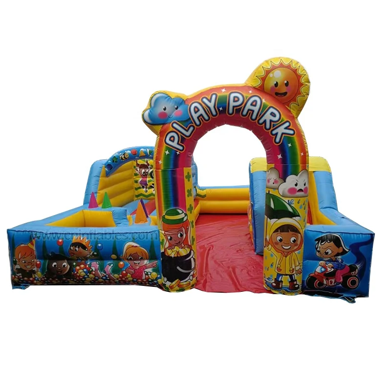 Orient Inflatable Outdoor Indoor Kids Amusement Inflatable Bounce Along Air Juggler Ball Pool Play Park