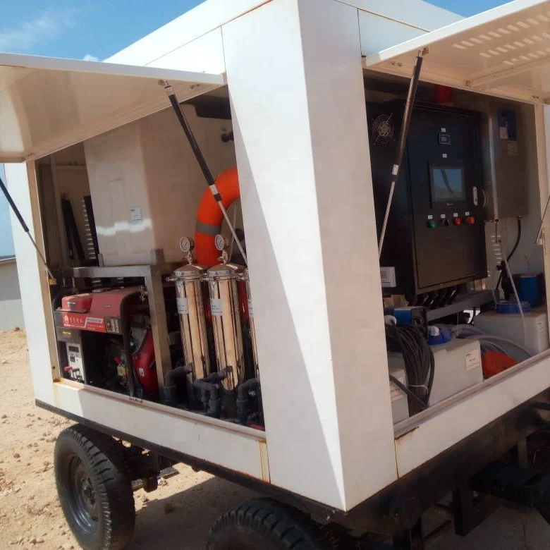 Mobile Portable Drinking Water Treatment Plant