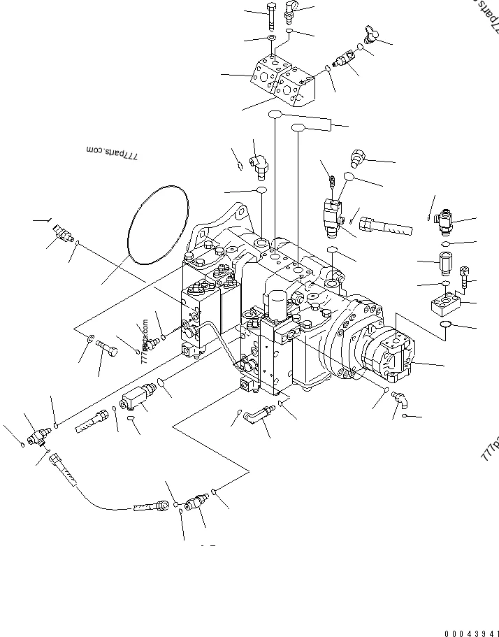 Kyotechs Hot Sell 708-2L-00680 708-2L-01680 708-2L-00690 Main Pump PC1250-8 Excavator Hydraulic Pump For Komatsu