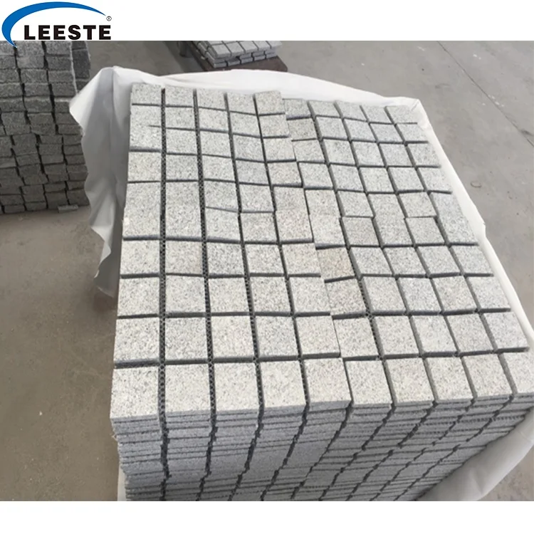Light Grey Granite driveway paving stone for outdoor project