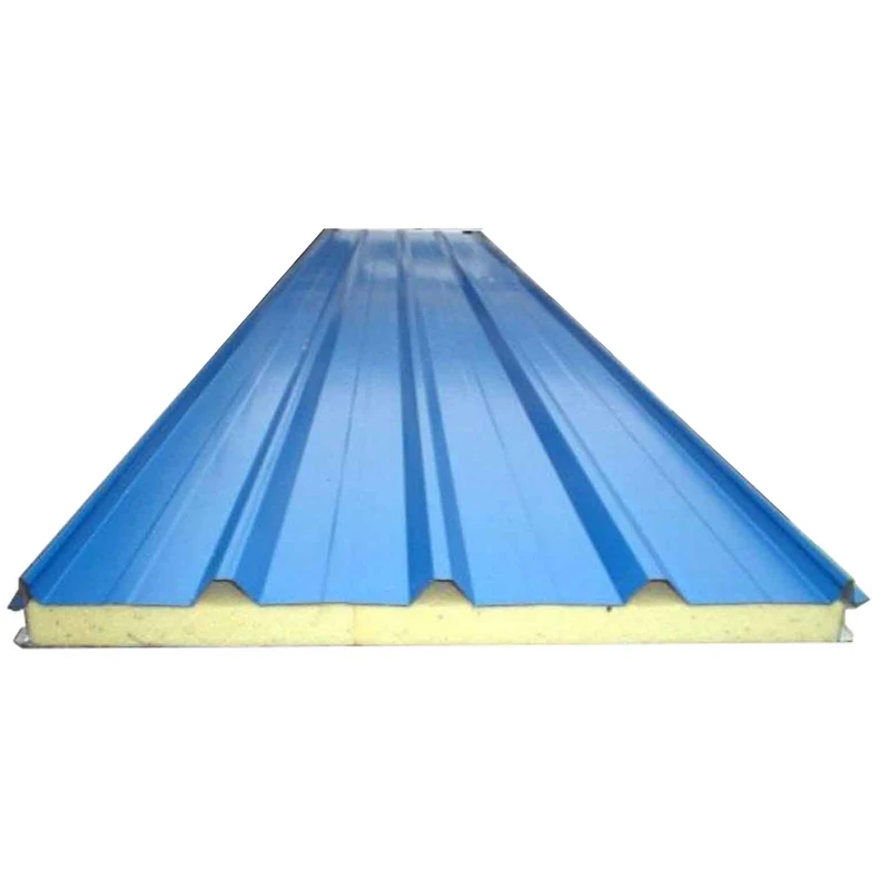 Outdoor Foot Rock Wool Insulated Aluminum Coils Sandwich Panel Bending Welding Punching Processing Included Competitive Price
