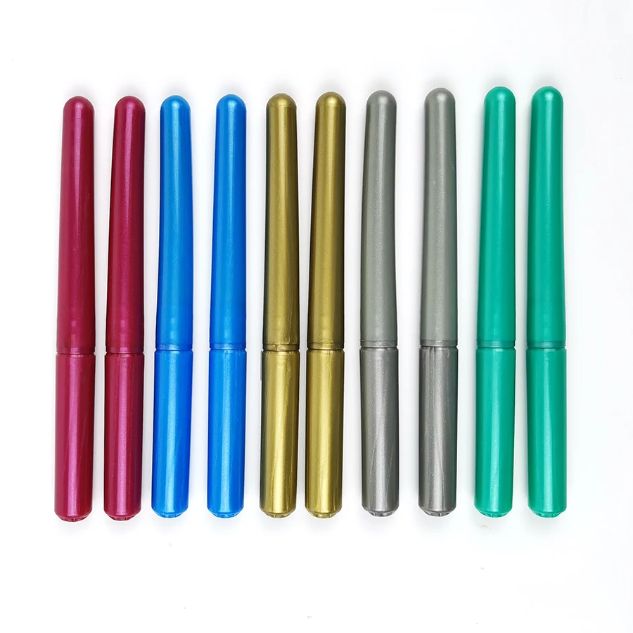 Рекламные стеклянные окна и партии украшения влажной протирать бокал для вина блестящие металлические маркеры