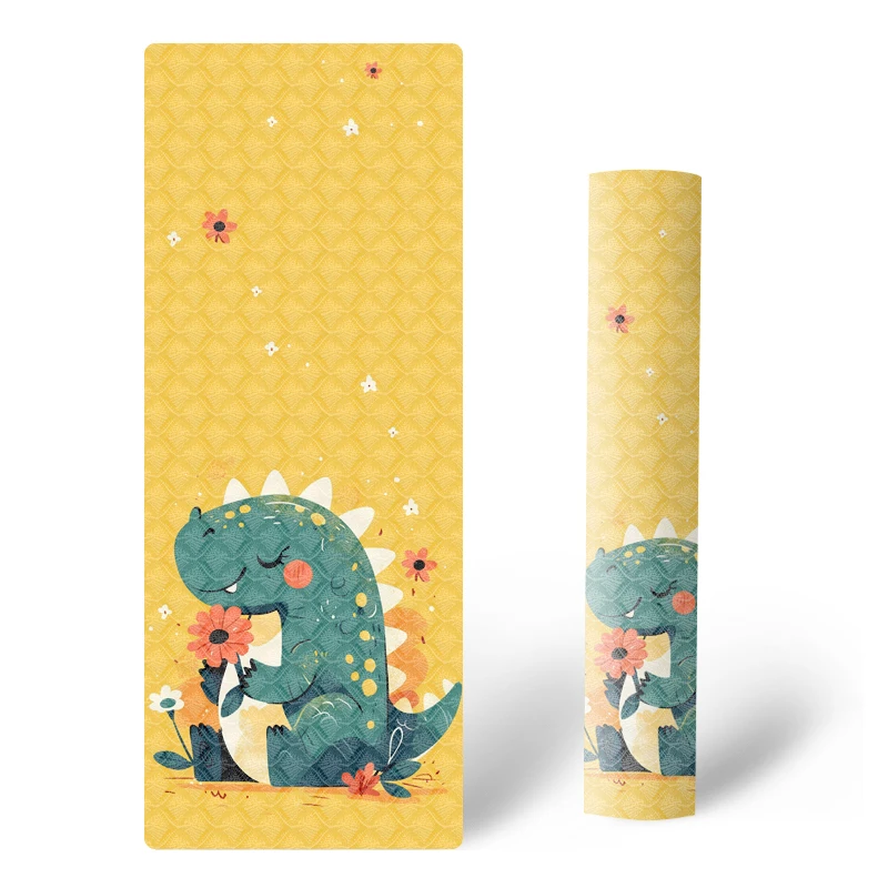 SANFAN Kids Yoga Mat Non-slip Exercise Mats with Prints Yoga Mat for Kids
