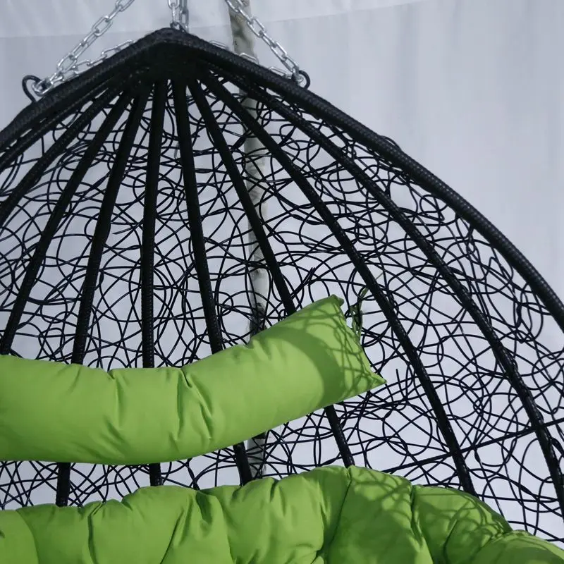 High quality garden swing sets beach metal patio wrought iron patio swings cushion