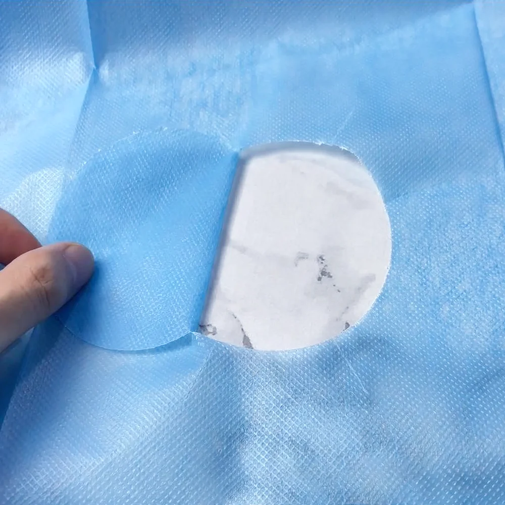 Factory Price Disposable Stretcher Cover Bed Sheet For Medical Waterproof Spunlace Nonwoven Fabric
