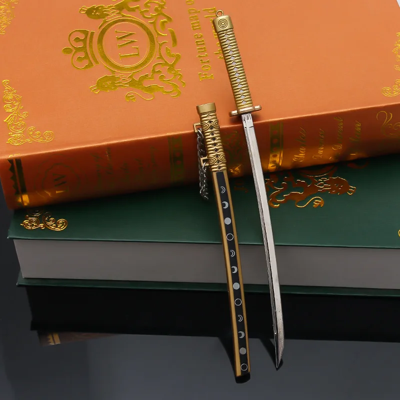 Wholesale 21cm Japanese Anime High Quality Snow walking knife shadow Small Mini Sword Keychain