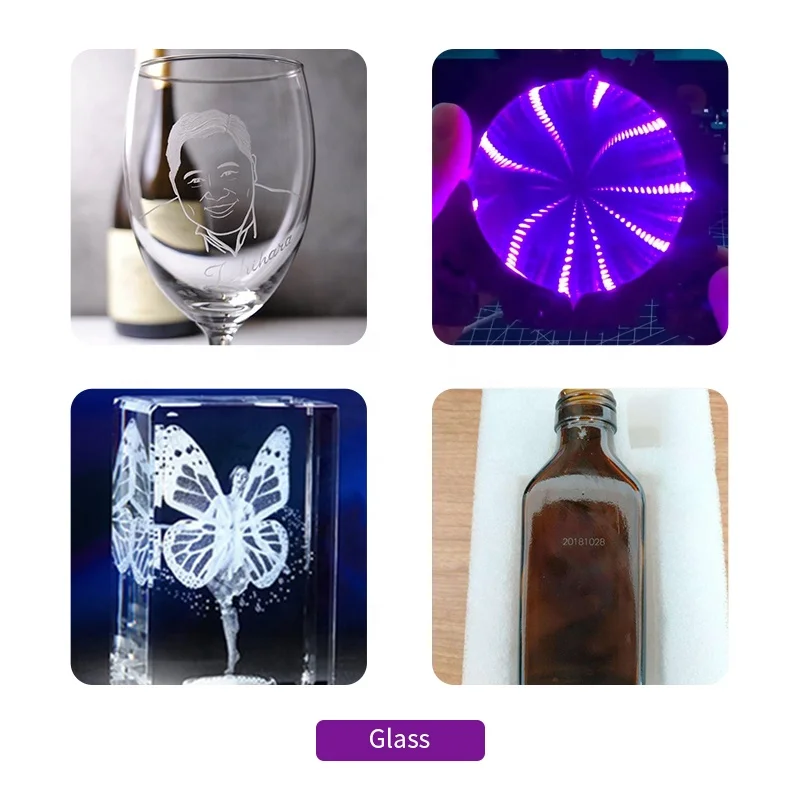 3D Crystal Laser Subsurface Engraving Machine for Glass Crystal Acrylic Cube Ball Photo Projects Inner Printer UV Lazer Marking