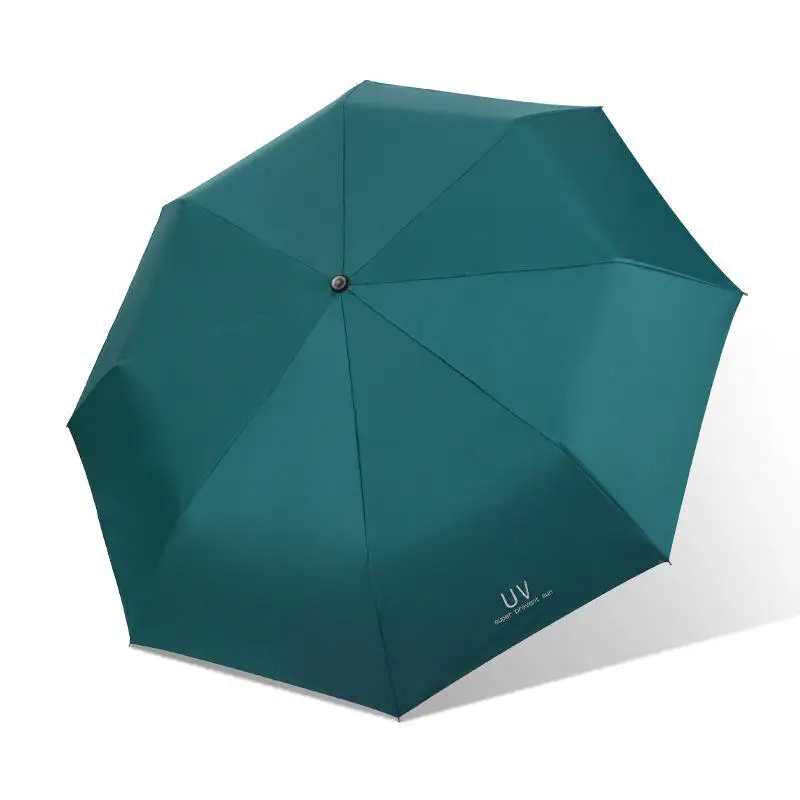 Sunday Custom logo automatic umbrella Business Gift  Rainy Sunny 3 Folding Umbrellas With Logo