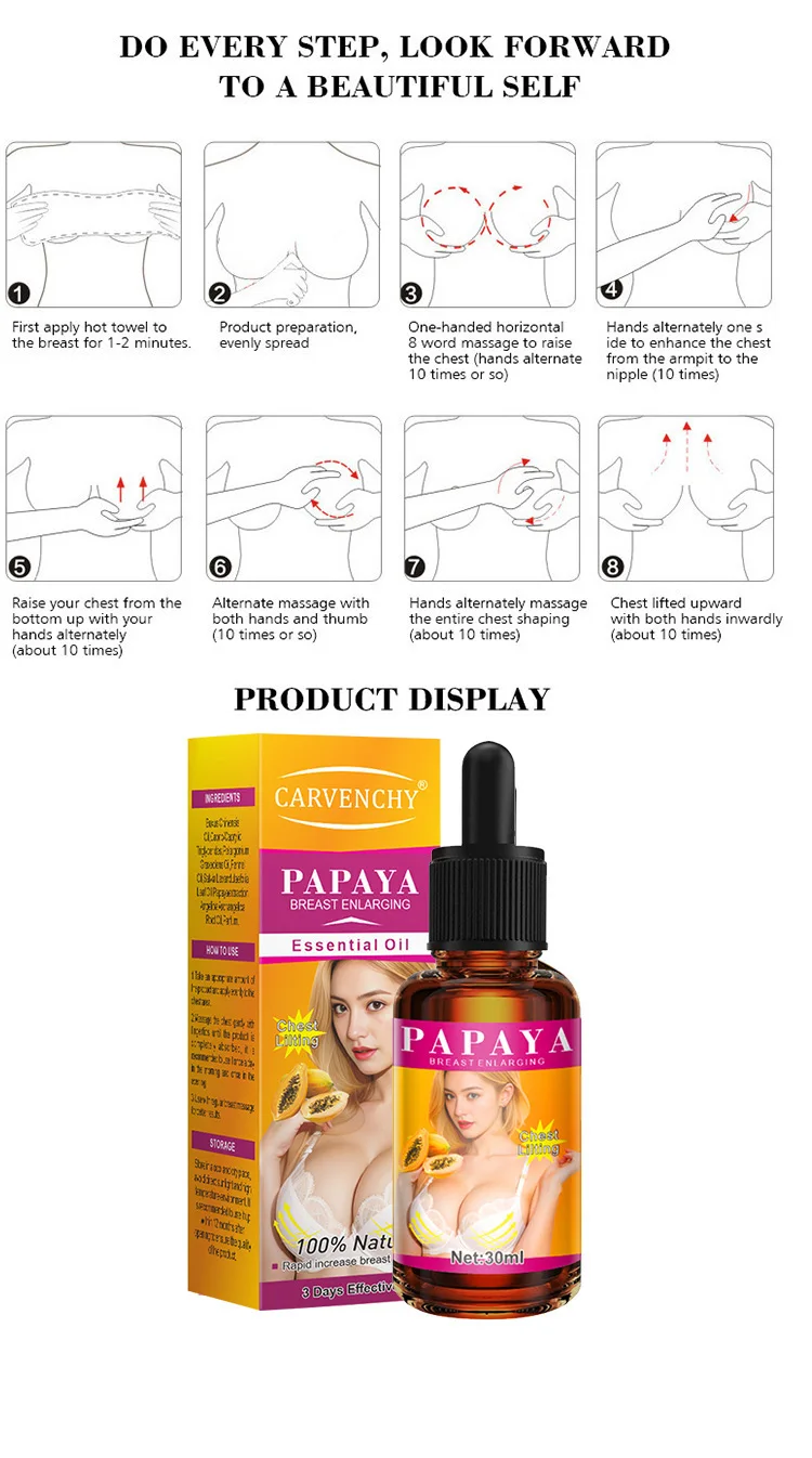 Body Make Big Boobs Cream and Breast Tight Cream Nipple Cream Breast Enhancers Transparent Wholesale Shape Sexy 100% Secure 30ml