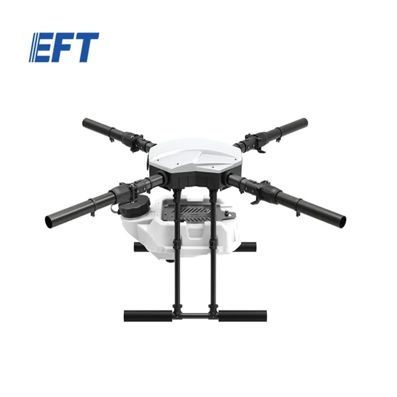 4 оси складной сельскохозяйственный Дрон EFT E410P 10 кг с системой питания X8 H12 RC JIYIK ++ FC полный комплект