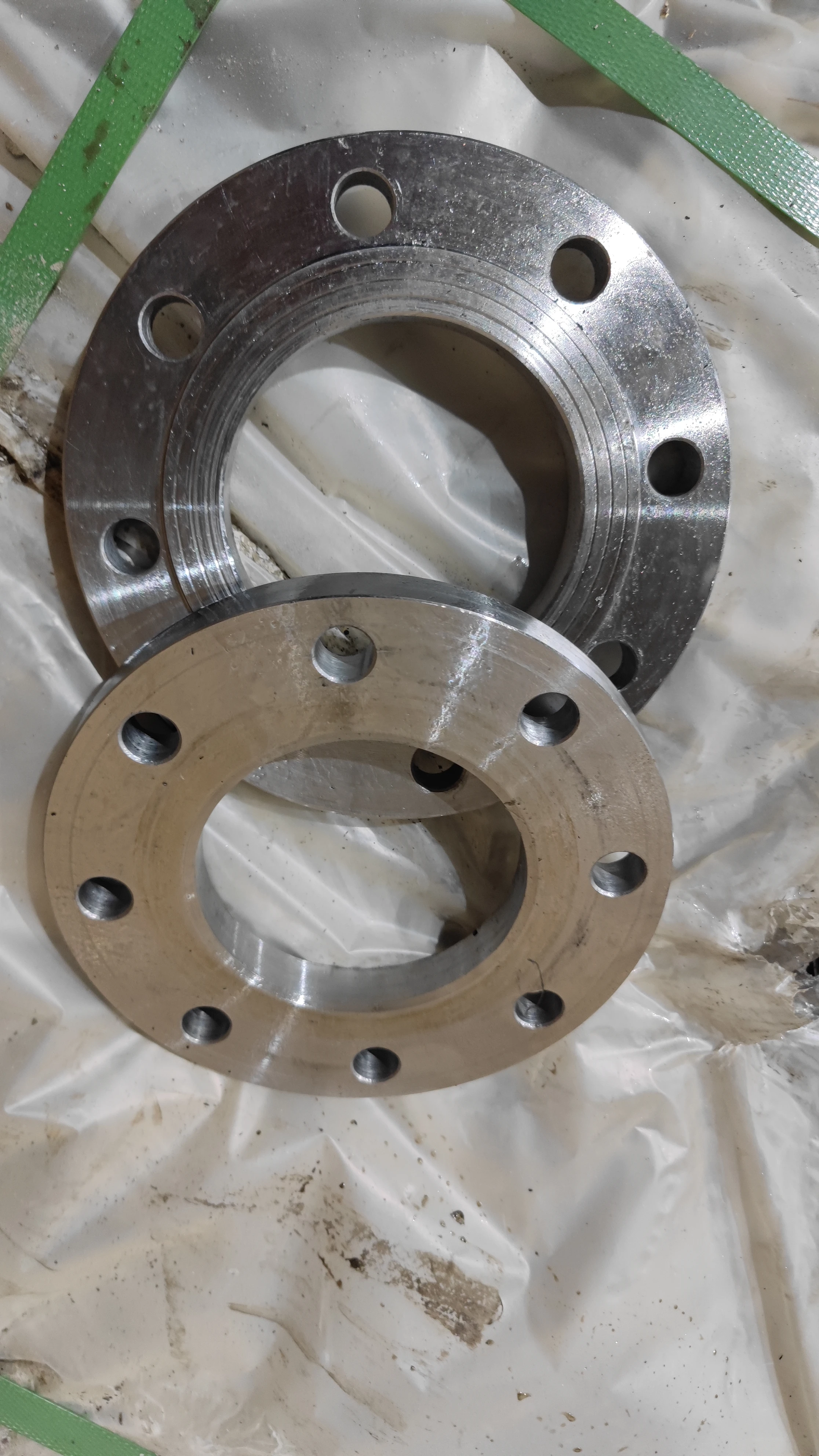 BS4504 PN16 PLRF штамповочная доска из углеродистой стали без резьбы с шелковой сваркой плоский фланец DN50