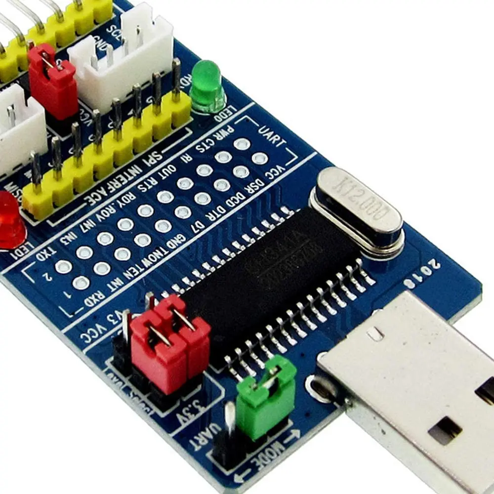 Последовательный адаптер CH341A USB К I2C IIC SPI ISP UART TTL, Модуль параллельного преобразователя EPP/MEM