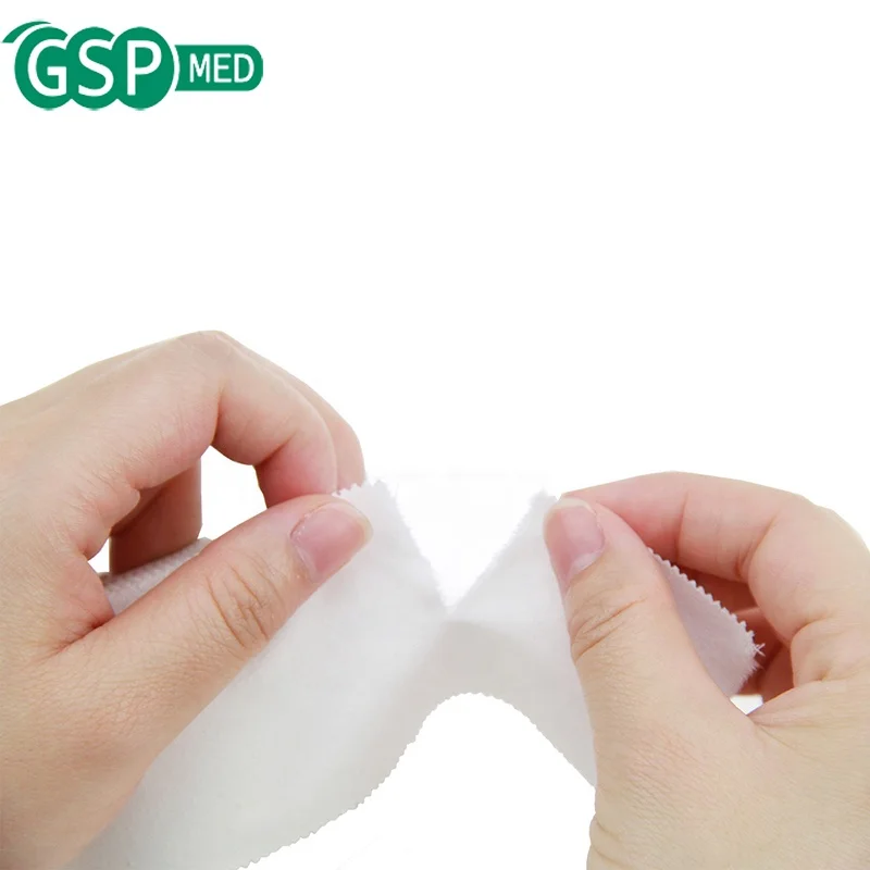 New arrivals 100% Cotton white color Sportstape Athletic Sportstape With Zig Zag Edge Hand tear