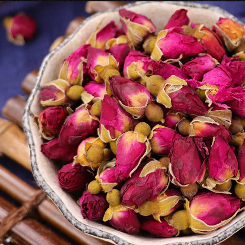 
High quality organic beautiful rose petals tea fragrant dried rose petals 