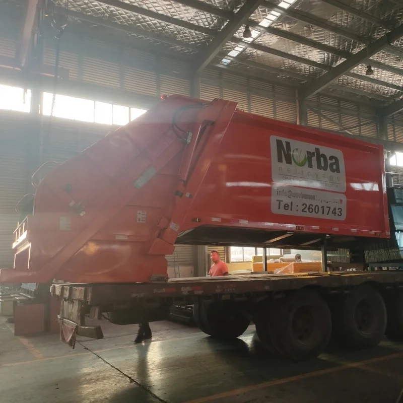 15m3 refuse collector compression garbage truck