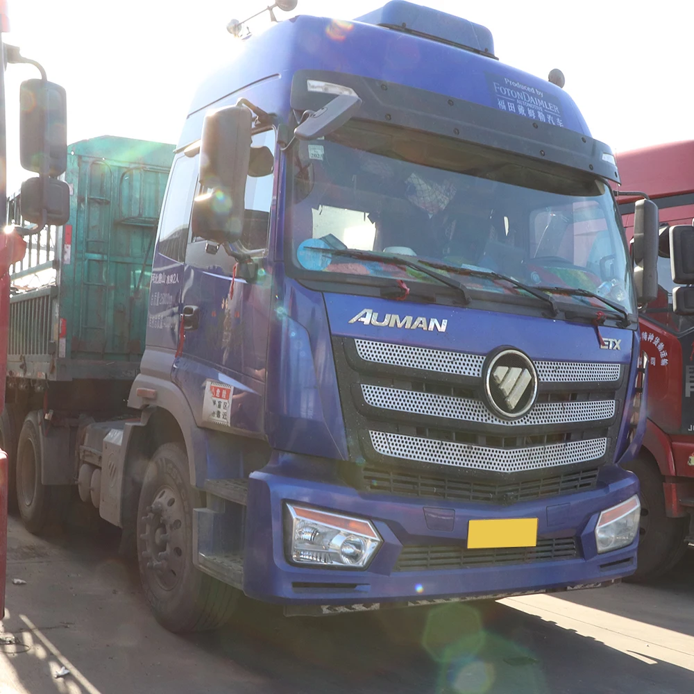 2019 Used truck Hot Inquiry Foton Aumon  8*4 12 Wheels 400HP heavy duty truck deposit shipment
