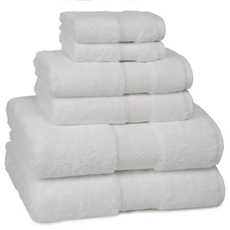 Ultra plush 100% cotton towel set 3pcs embroidered hand face bath towel