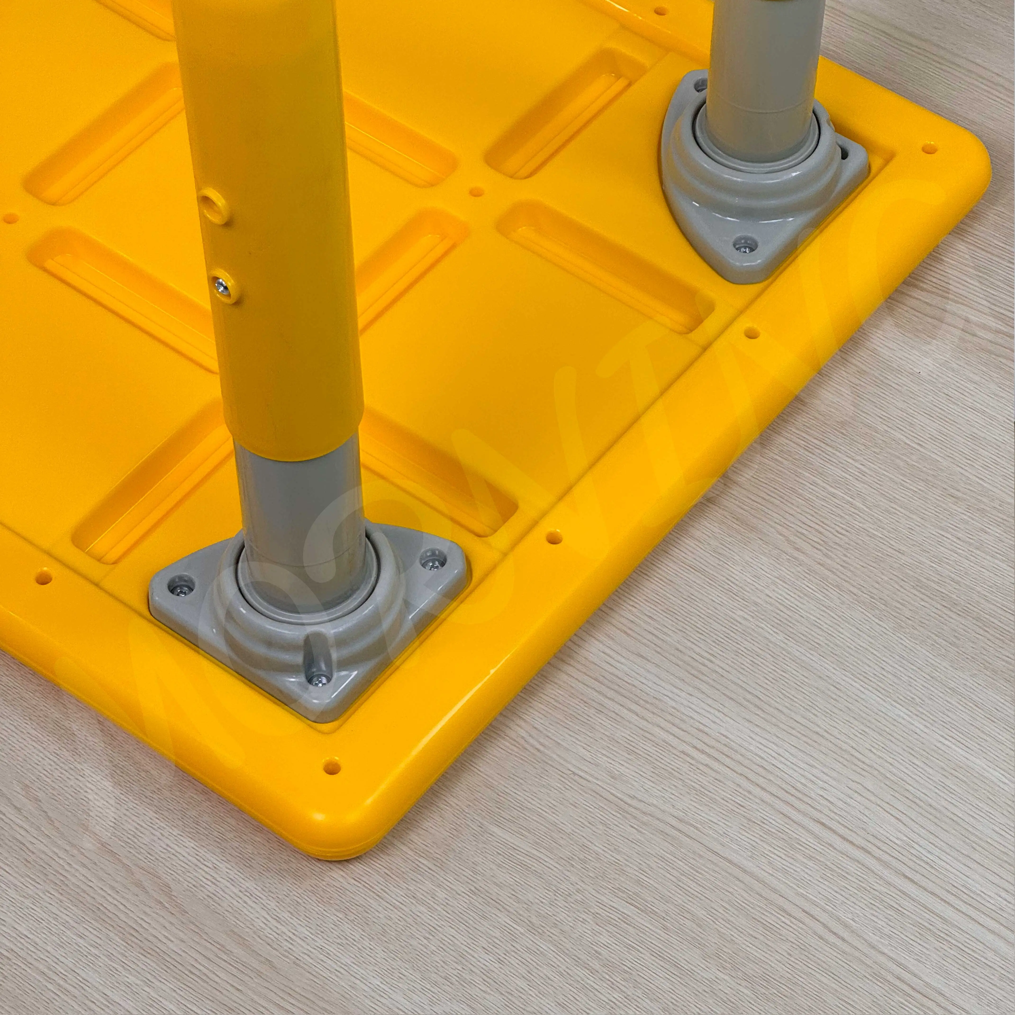 Best Selling Plastic Rectangle Table with Lift-up Leg Modern Design Style for School Kindergarten Daycare Living Room Dining