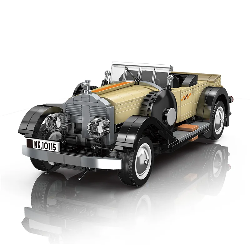 MOULD KING 10115 Phantom Classic Car Toy Car Educational Plastic Kit Bricks Set Changeable Model Building Car Block For Kids