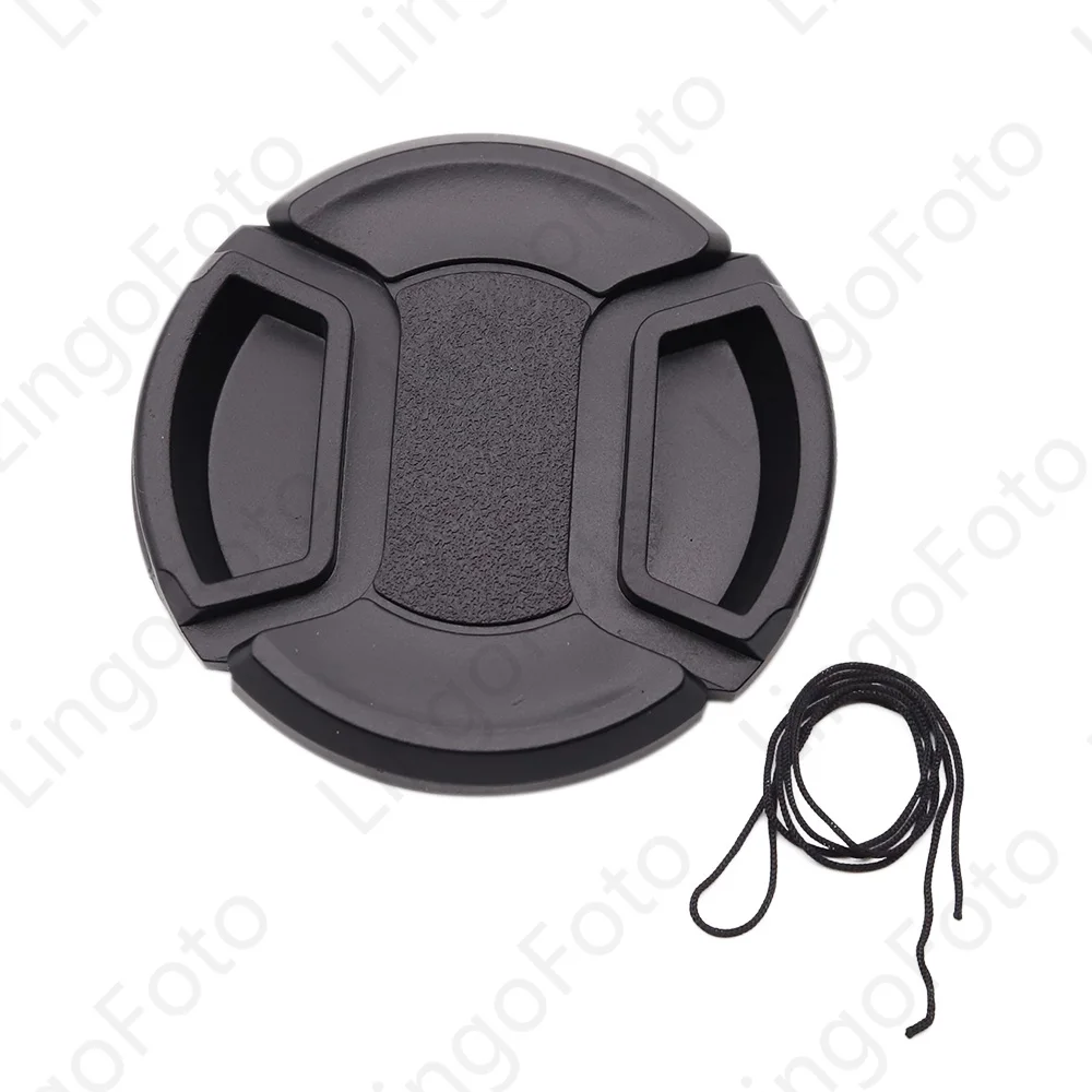Anti Dust 49mm Center Pinch Lens Cap Plastic Camera Lens Cap Cover for Canor Sonyy DSLR Camera Commonly Used LC3101
