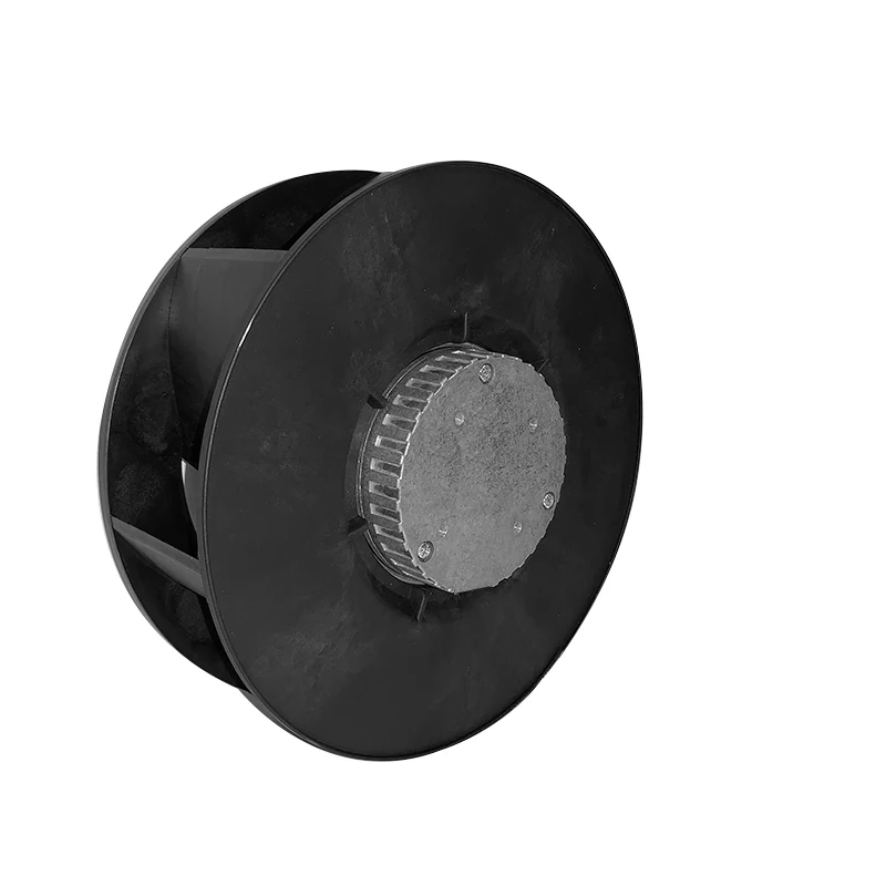 225mm single phase AC fan motor plastic wheel centrifugal fan