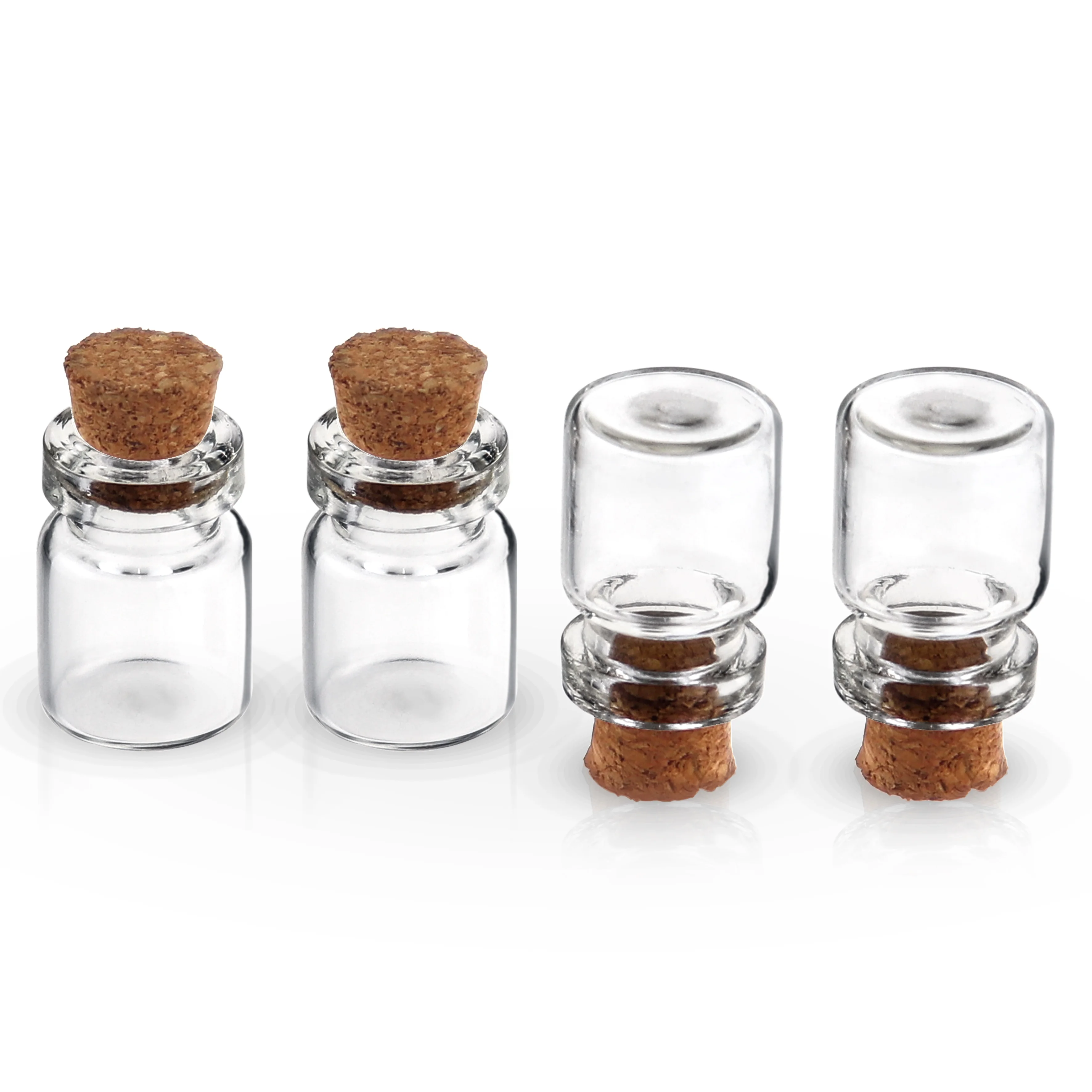 Packaging 0.5ml Test Tube Small Sample Vials Perfume Bottle with cork