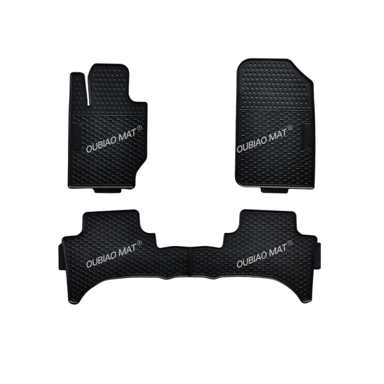 Fit for Mitsubishi L200 PVC 2D car floor mat accessories All weather waterproof non slip auto parts