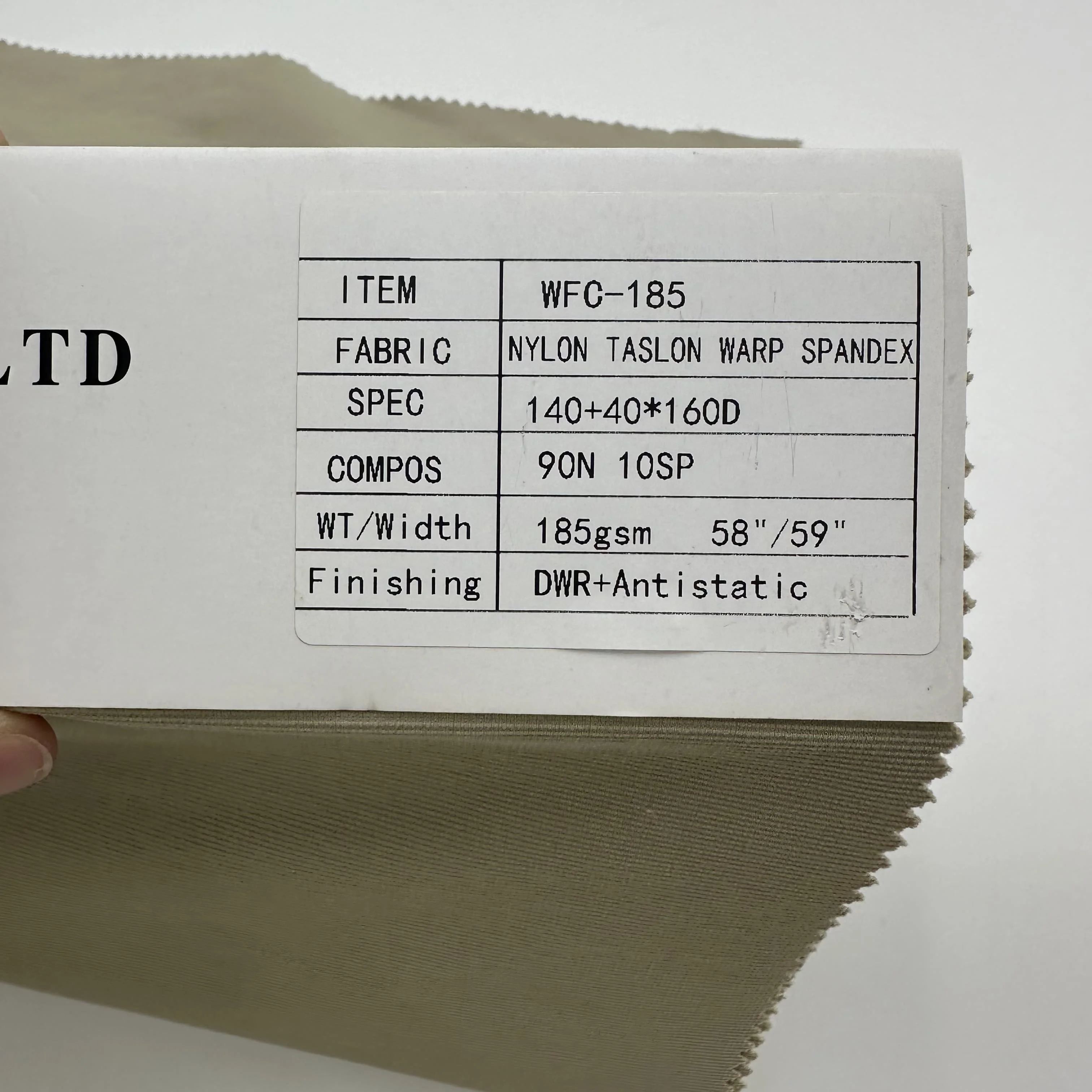 140D+40D*160Dwater proof Dobby  Nylon Taslon Spandex fabrics 90%nylon 10 spandex woven fabric for Jacket