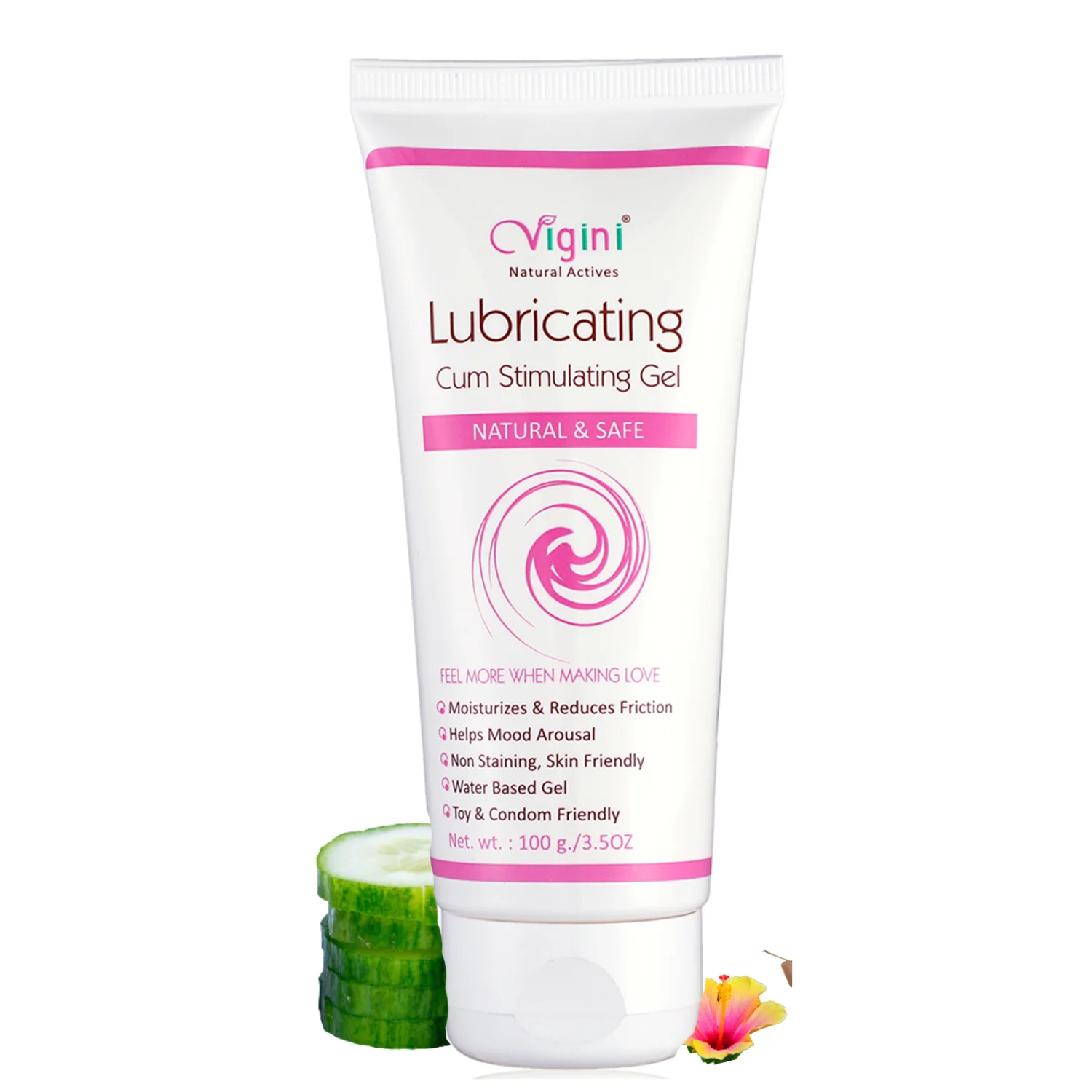 Vigini 100% Natural Sexual Lubricants Pleasure Anal Water Based Gel For Women Personal Lubricant Sex lube and Herbal Massage Oil