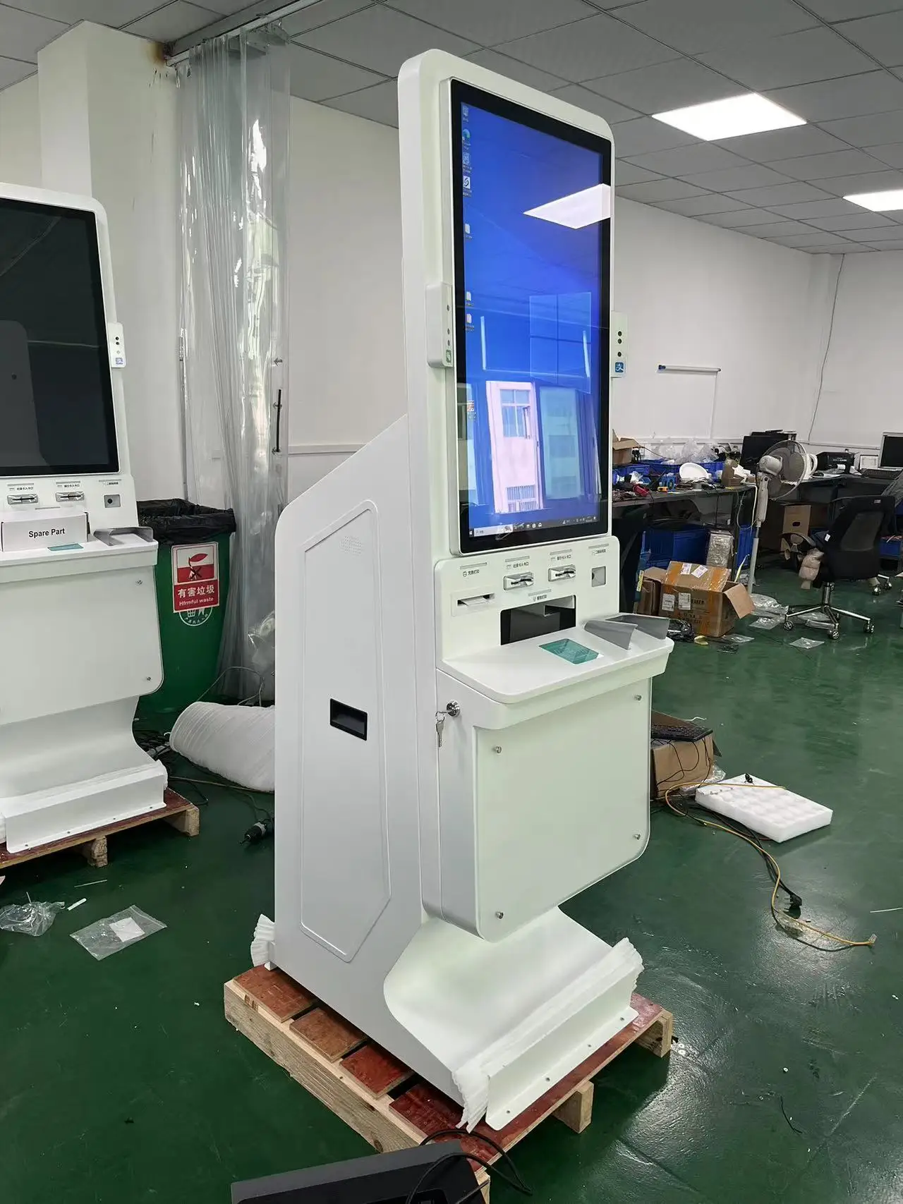 Print and copy machine 32 Self Service Utility airwaybill/Hospital a4/A6 printing document scanner boarding pass printing Kiosk