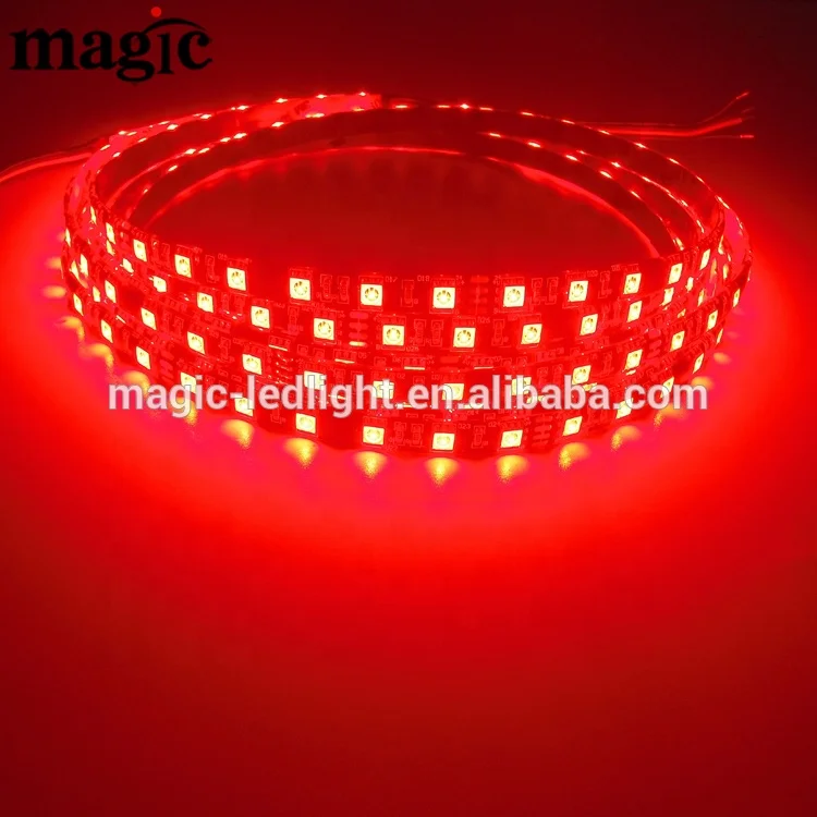 5050 12 В 4PIN разъем 60 светодиодов на метр 24 IP65 RGB светодиодные полосы