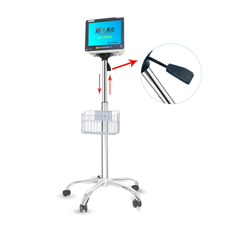 New Style Hospital Stainless Steel Medical Trolley, Supplier from Shenzhen