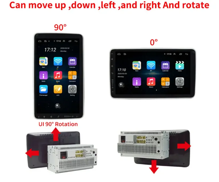 interior car accessories android car dvd player 10.1 inch usb car video player