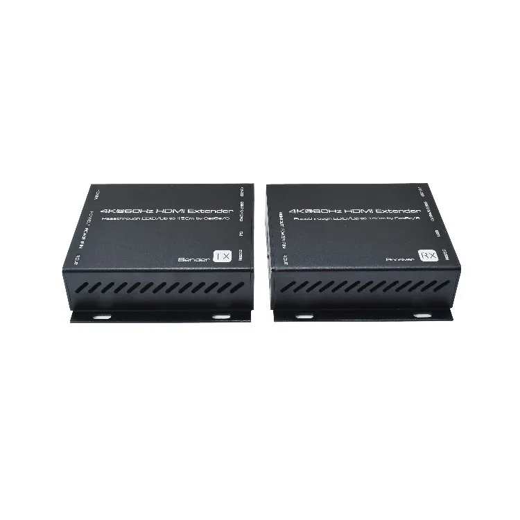 Бесплатный образец HDMI приемника-передатчика 200 м 4K KVM-Удлинитель over IP RJ45 POE 100 150 60 Cat5e Cat6 беспроводной