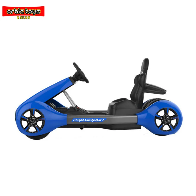 kids electric go kart  with racing style and two motors