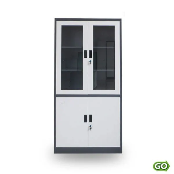 Folding portable stainless office file cabinet dustproof Iron file cabinet Office fireproof waterproof storage cabinet