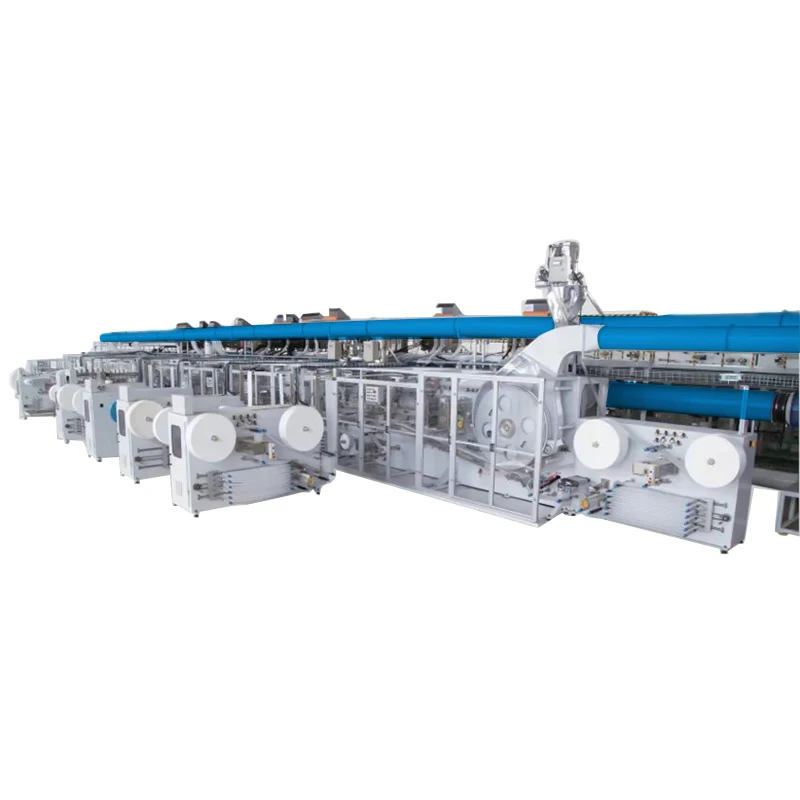 SUNTECH adult pull up diapers machine complete baby diaper production line patient diaper making machine