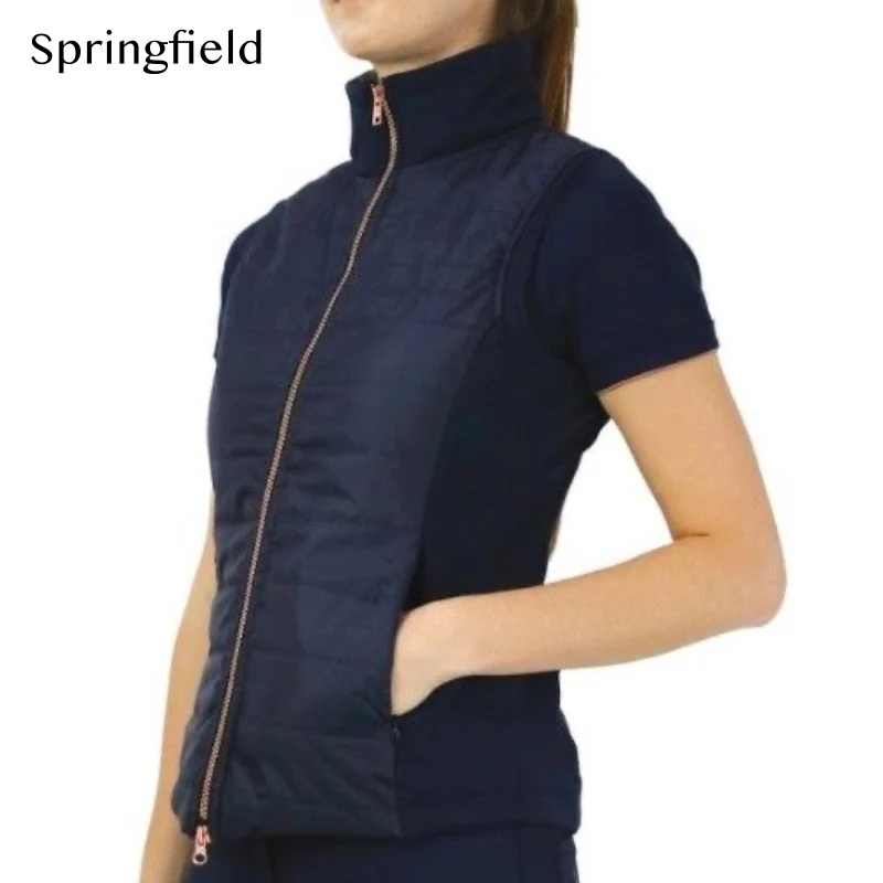 SF Equestrian  Fleece Lining  Competition Jacket Fleece Water Proof Thermal Vest  Warm Padded Gilet