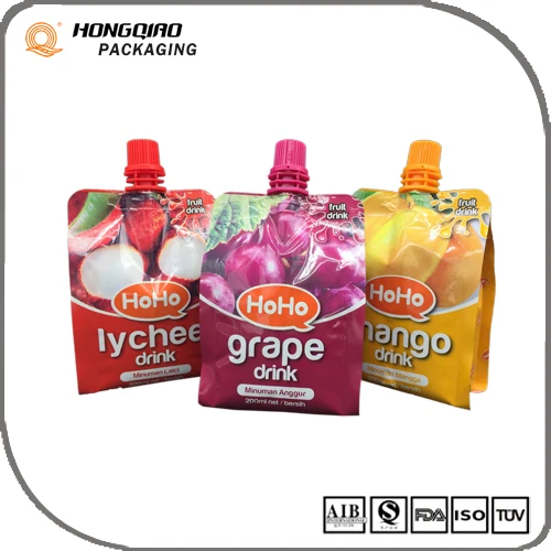 Gravure printing stand up pouch with window packaging plastic nylar bags for food storage Resealable Aluminium Foil Plastic bag