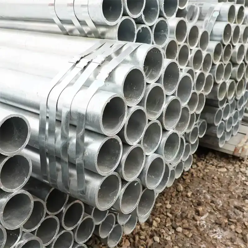 Customized Section Shape Hot DIP St37 St42 St35 PVC Black and Color Painting Galvanized Steel Pipe with Competitive Price