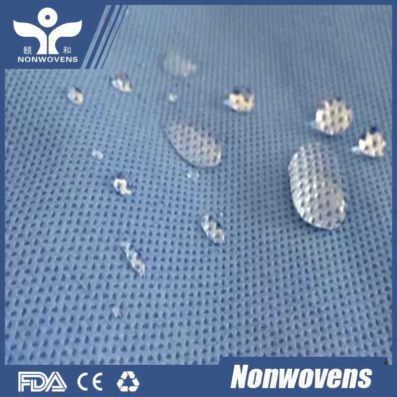 Own Factory 3.2M Width Machine Disposable PP SMS SSMMS Non-woven Fabric 100% Polypropylene Solid Raw Material