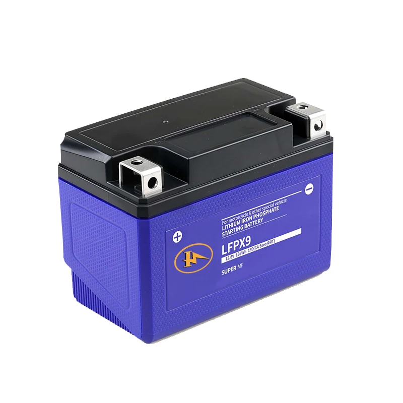 Ultra Safe Rechargeable18650 12V 6Ah Lifepo4 Motorcycle Starter Lithium Ion Battery